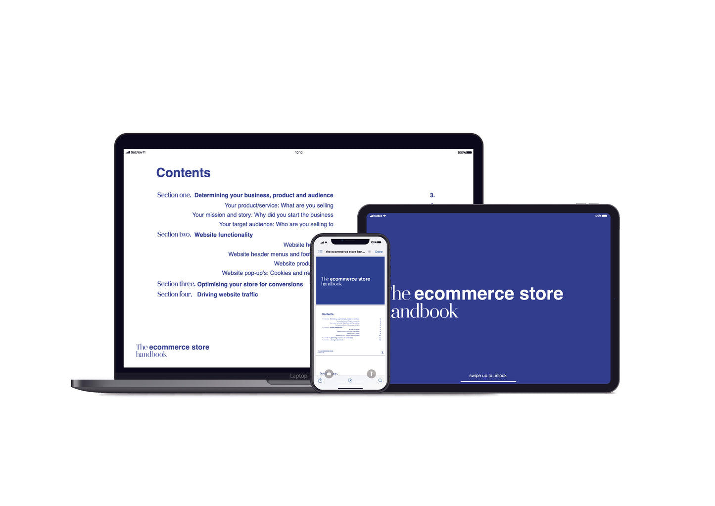 BUNDLE: The E-commerce Handbook + Facebook and Instagram Ads for Beginners